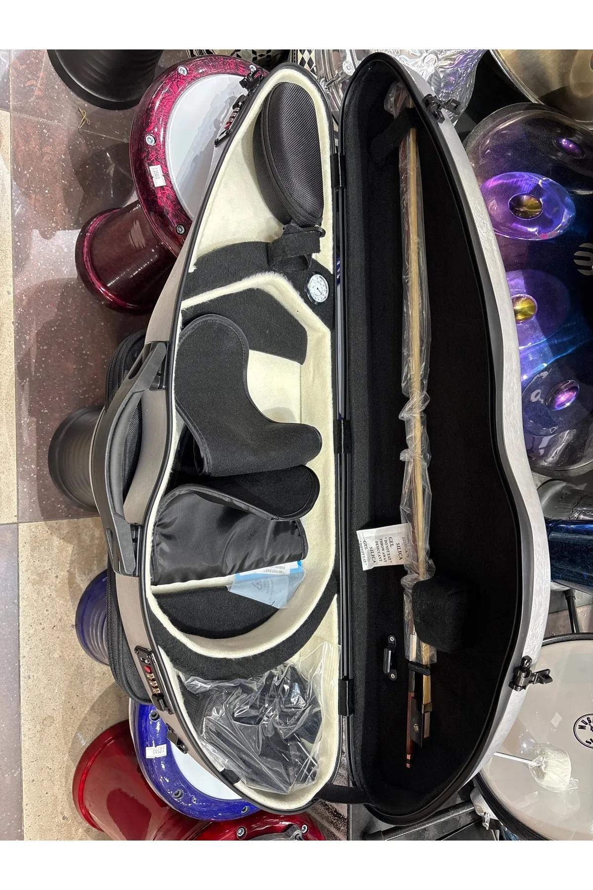 Keman Sert Kutu Taşıma Çantası Hardcase Fibercase