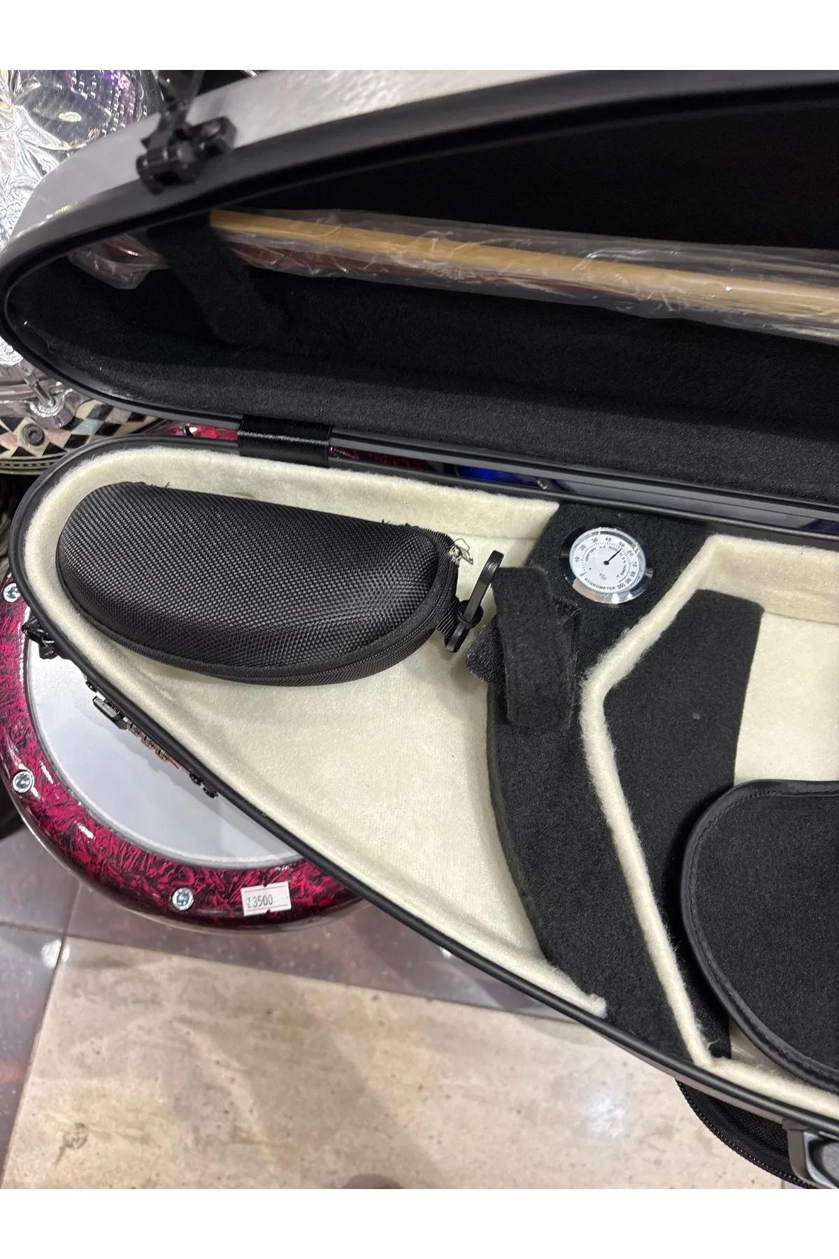 Keman Sert Kutu Taşıma Çantası Hardcase Fibercase