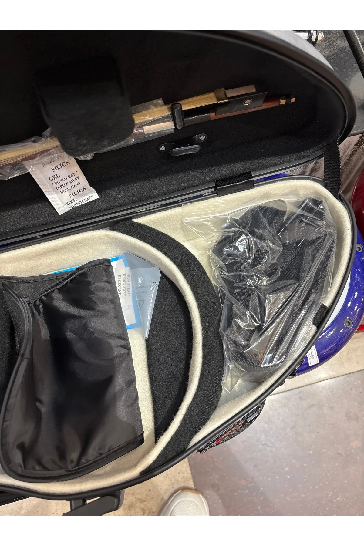 Keman Sert Kutu Taşıma Çantası Hardcase Fibercase
