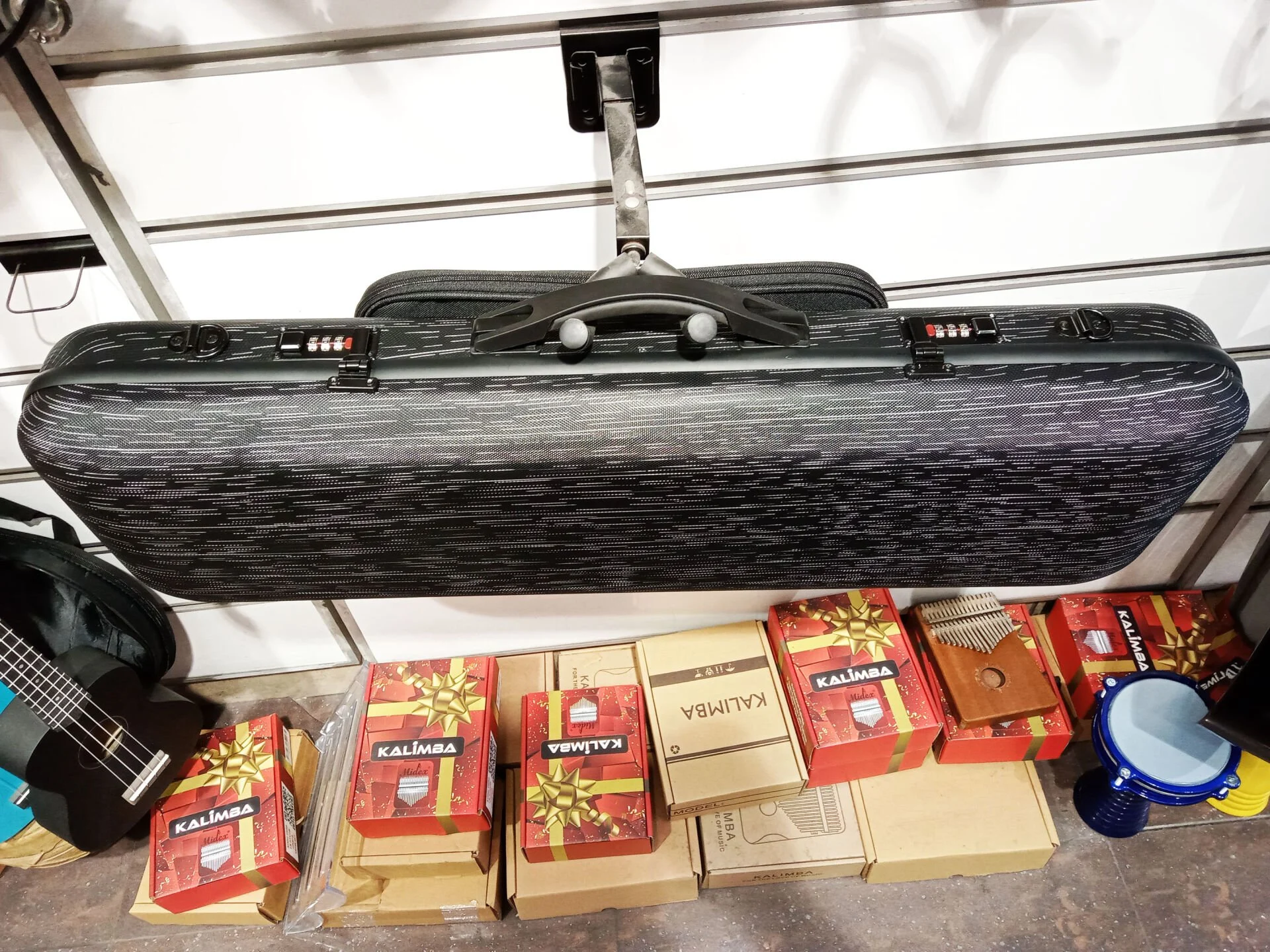 Keman Sert Kutu Hardcase Taşıma Çantası Dikdörtgen