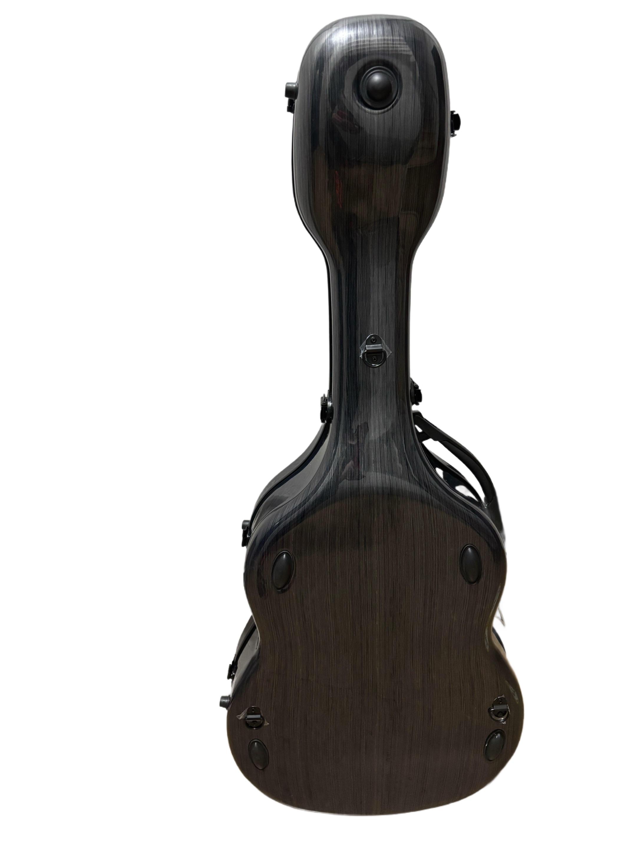 Klasik Gitar Sert Kutu Hardcase Fibercase Gri Renk