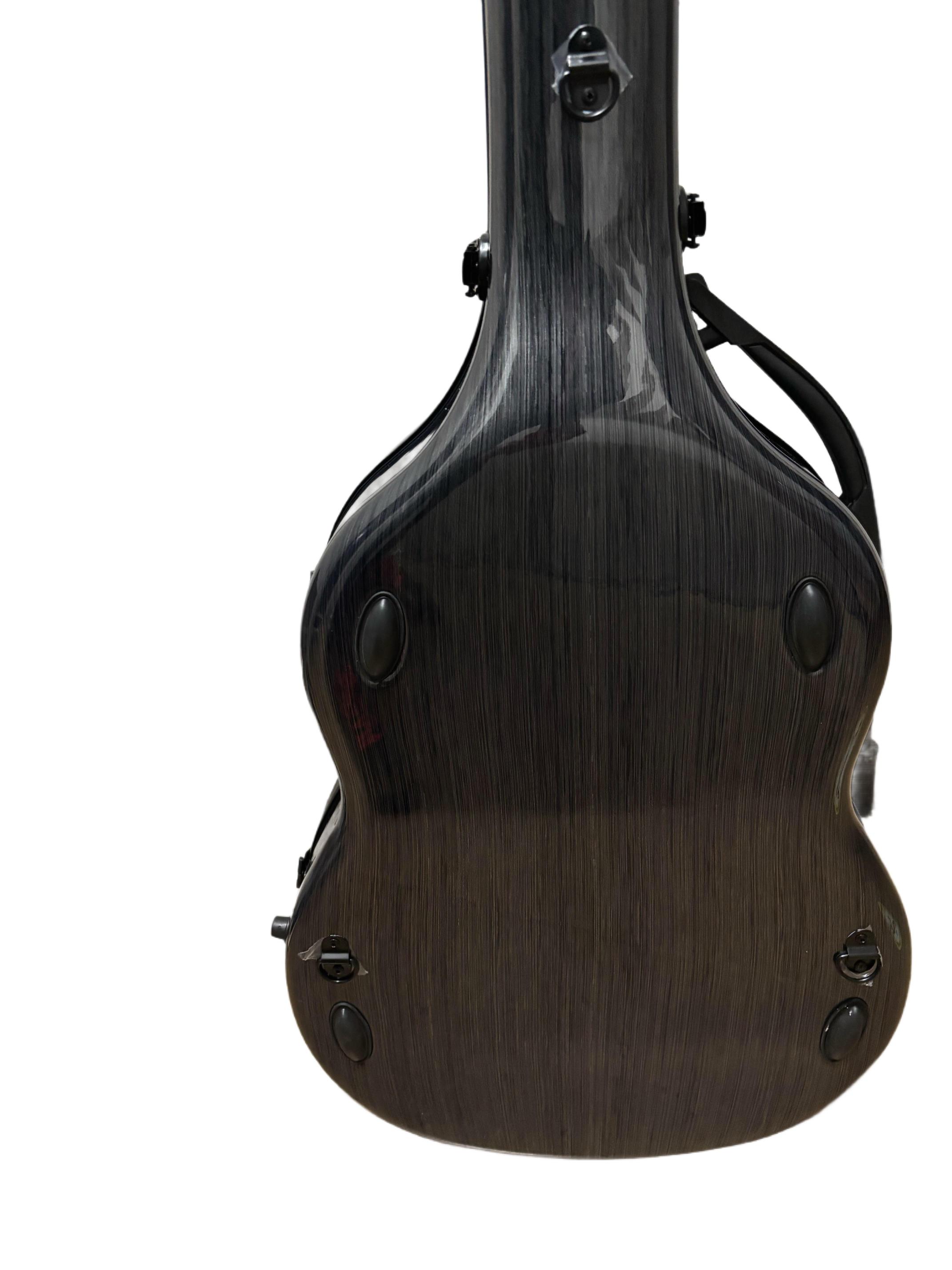 Klasik Gitar Sert Kutu Hardcase Fibercase Gri Renk