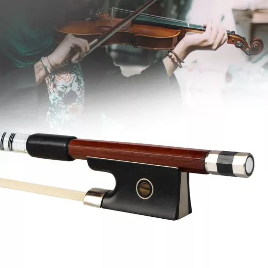 VB200 4/4 Abanoz Topuk Brazilwood Keman Yayı