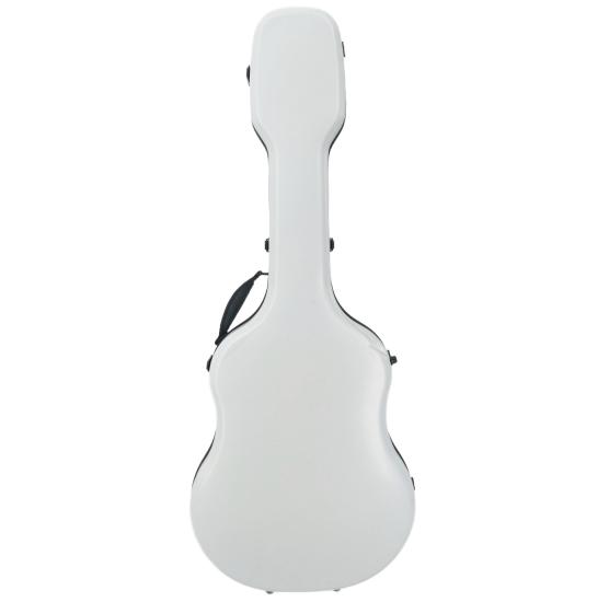 Klasik Gitar Sert Kutu Hardcase Fibercase Beyaz Renk