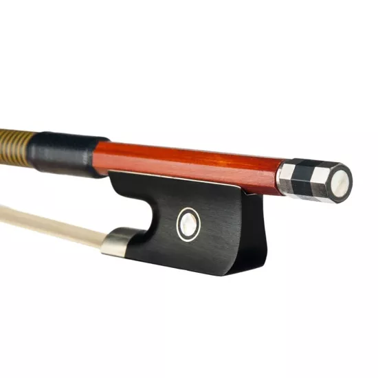 VBCE100 1/4 Abanoz Topuk Çello Yayı Brazilwood